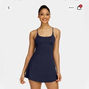 Halara Athletic Dress with easy off shorts